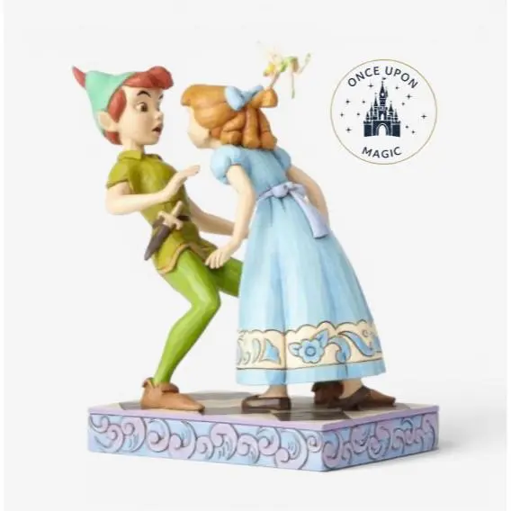 Figurine Peter Pan, Wendy & Fée Clochette – Disney Traditions by Jim Shore - Disneyland Paris