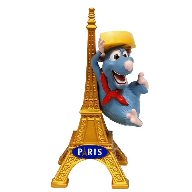 FIGURINE RESINE REMY SUR TE (x 6 )