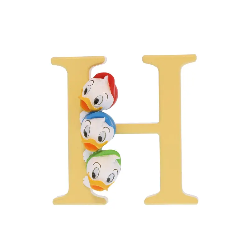 Figurine Riri, Fifi & Loulou Lettre 'H' - Disney Showcase