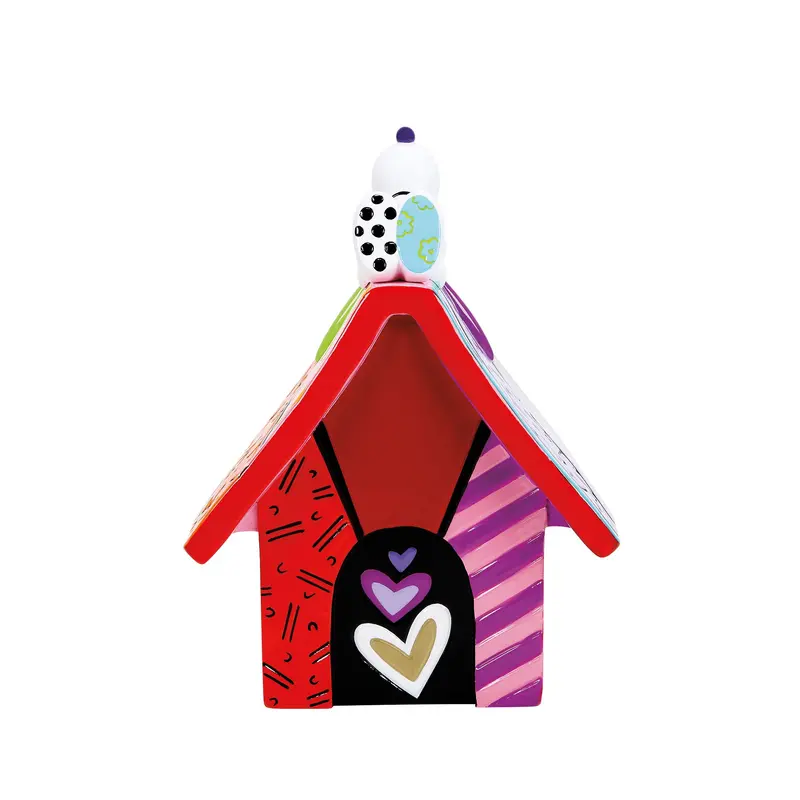 Figurine Snoopy sur sa niche - Peanuts by Britto
