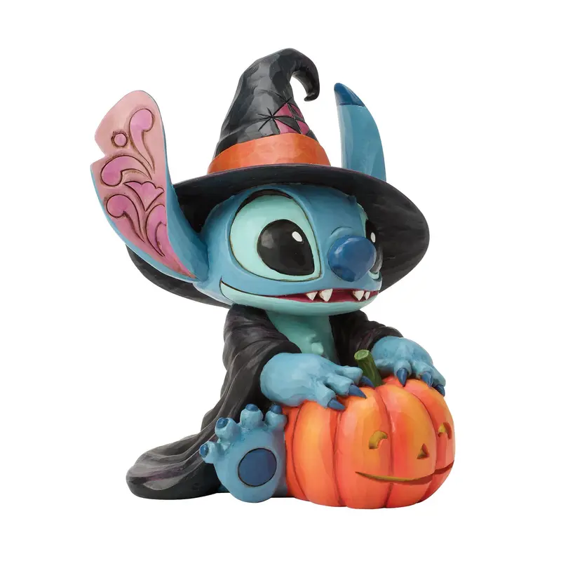 Figurine Stitch Citrouille LED Halloween - Disney Traditions