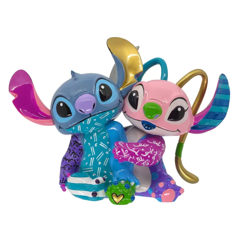 Figurine Stitch et Angel Love - Disney by Britto