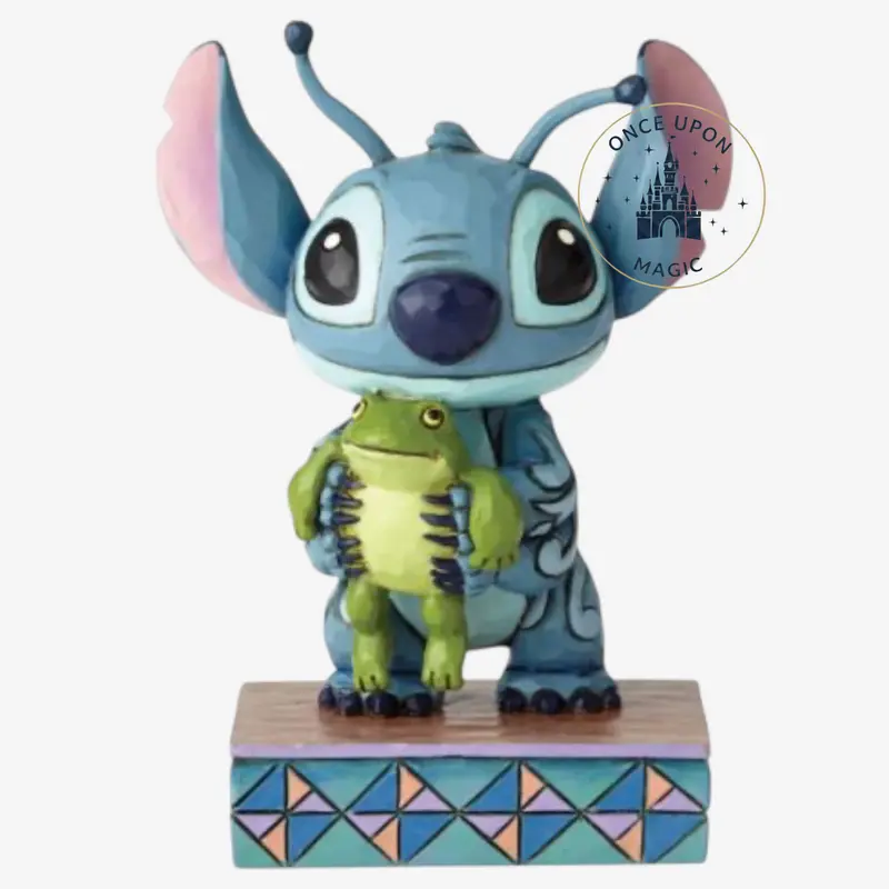 Figurine Stitch et la Grenouille – Disney Traditions by Jim Shore - Disneyland Paris