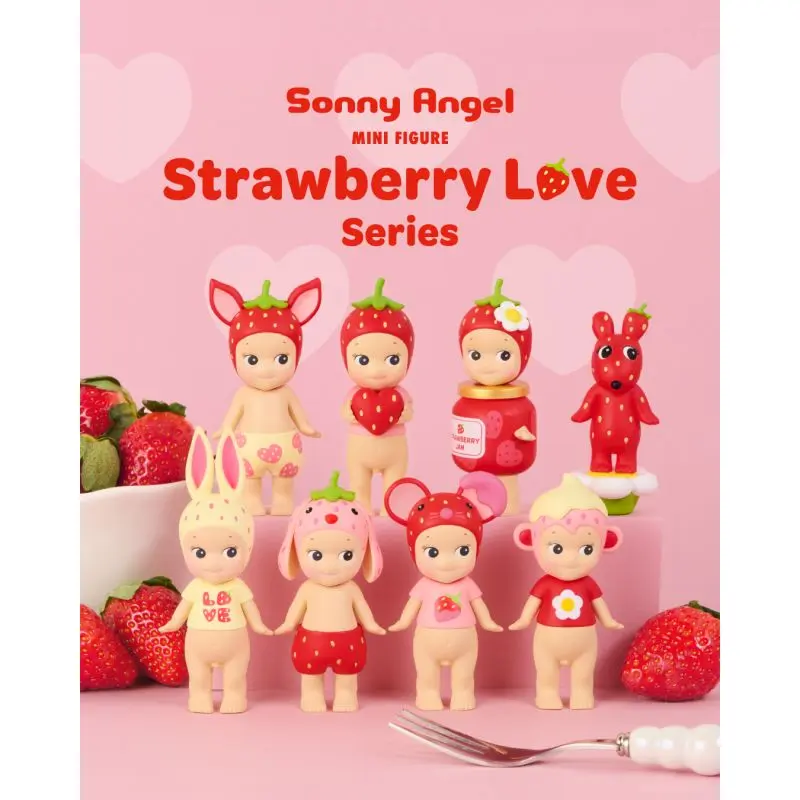 Figurine Strawberry Love - SONNY ANGEL