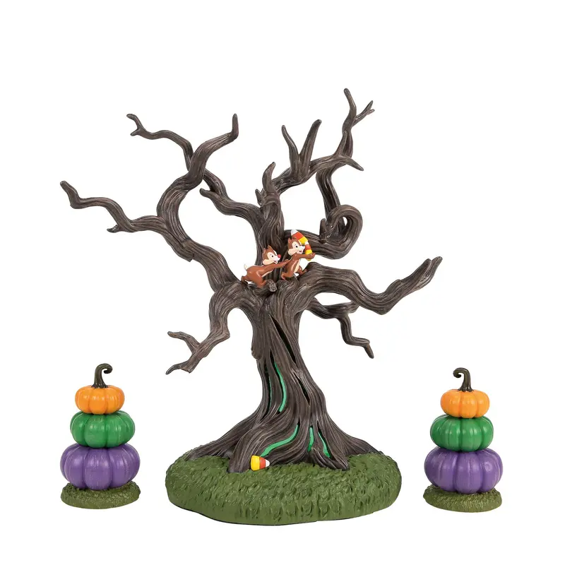 Figurine Tic et Tac Forteresse d'Halloween - Disney Village