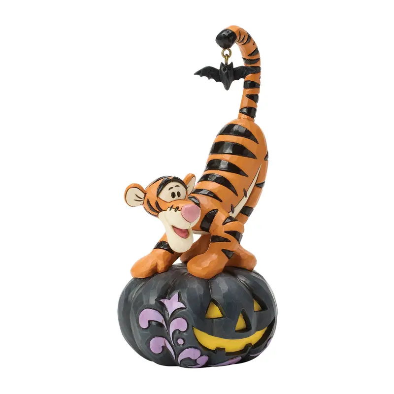 Figurine Tigrou Citrouille Halloween - Disney Traditions