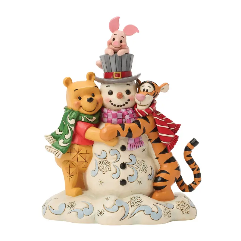 Figurine Winnie et ses Amis Bonhomme de Neige - Disney Traditions