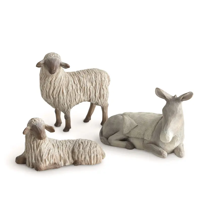 Figurines Doux Animaux de l'Étable - Willow Tree