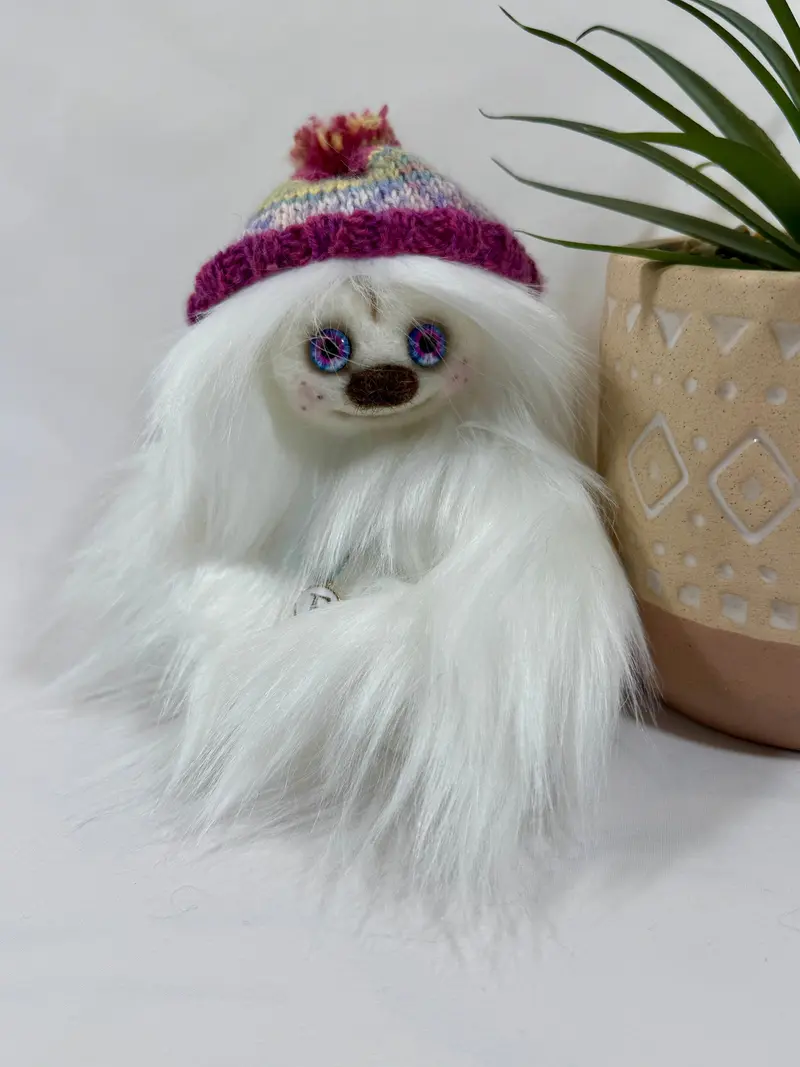 🧸 Flocon – Frimousse féérique de la collection Premiers Frissons ❄