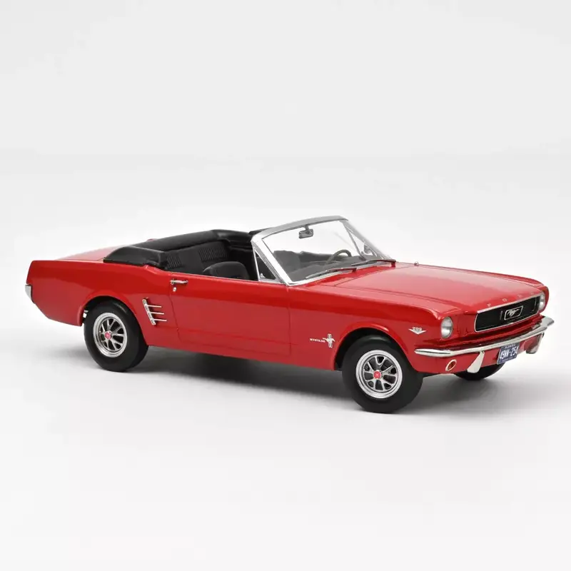 Ford Mustang Convertible 1966 Signal Flare Rouge 1/18 - NOREV