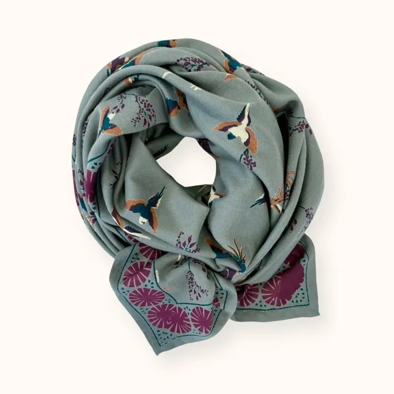 Foulard - Cerisier Grey - Apaches Collections