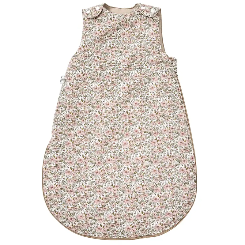 Gigoteuse coton imp. liberty beige / rose thé – Afternoon Tea 0-6 mois