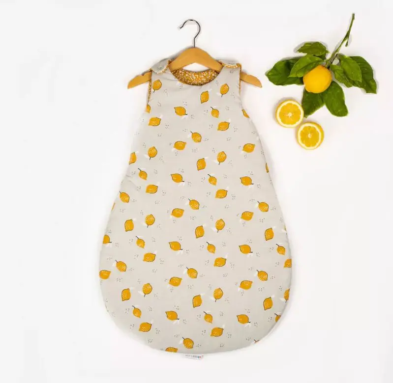 Gigoteuse été réversible coton Oeko-Tex - Mentonnaise TOG 1