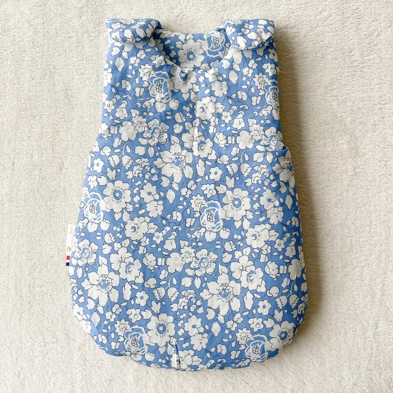 Gigoteuse pour Poupon 30–36 cm liberty bleu