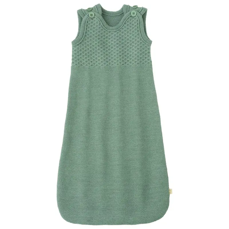 Gigoteuse sans manches en laine merinos Disana - Jade