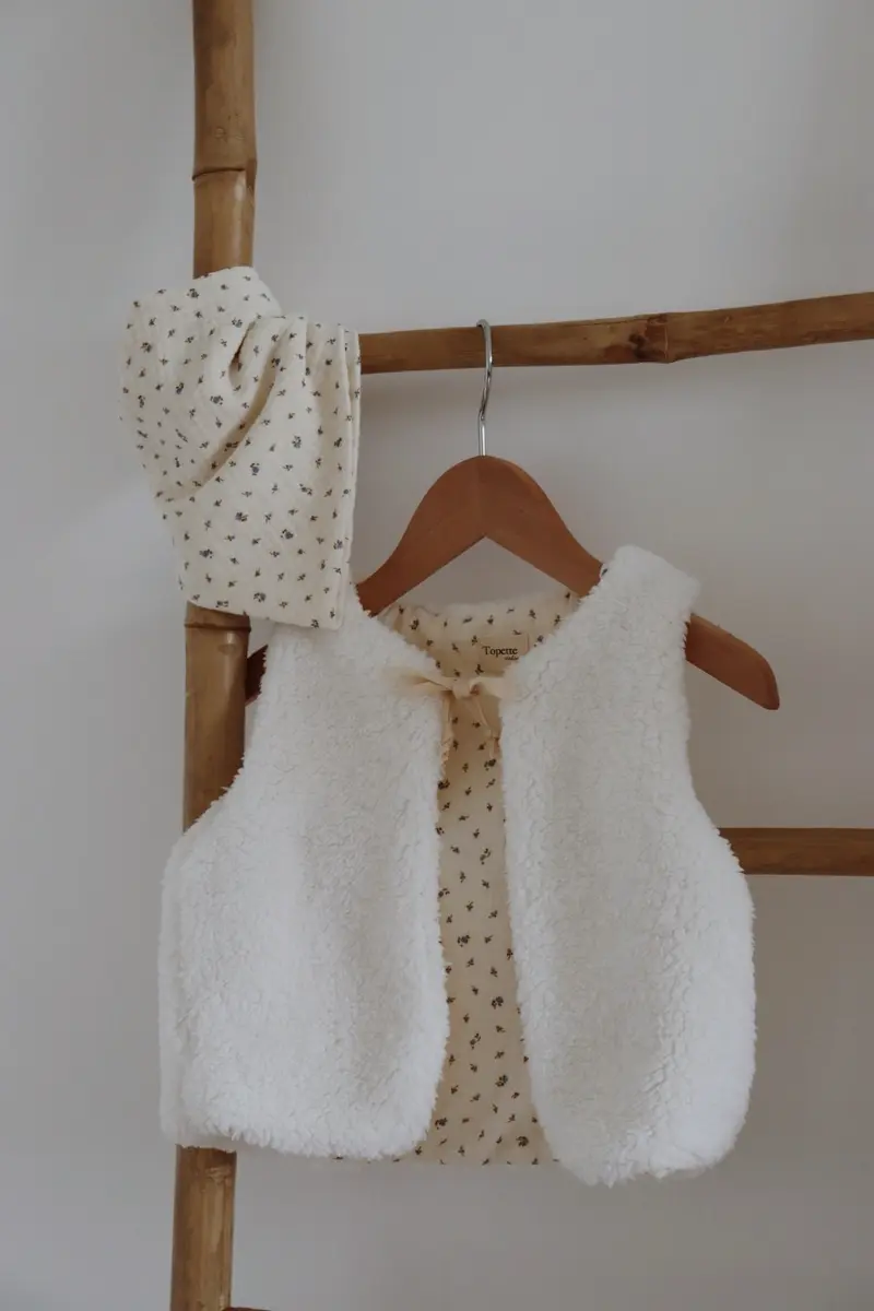 Gilet de berger Bleuet
