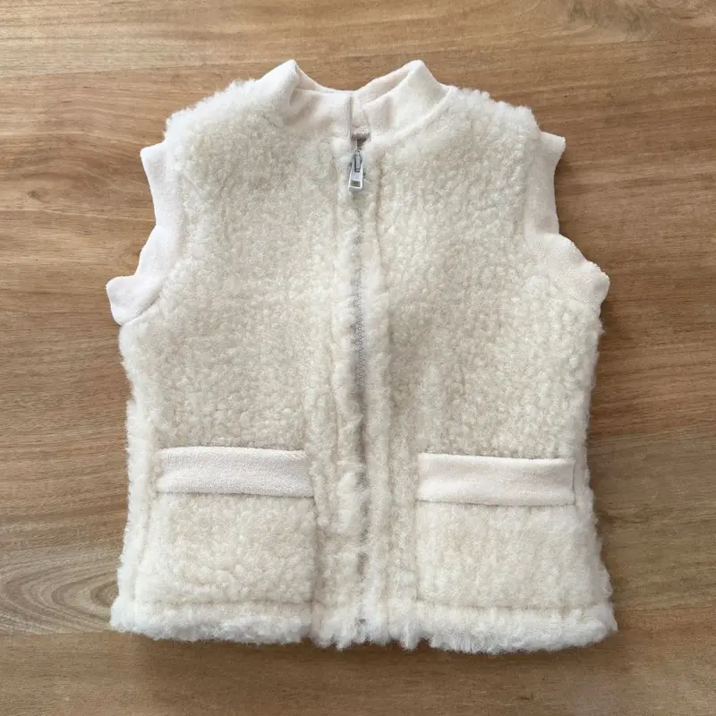 Gilet en laine pour enfant Sassoupi sans manches
