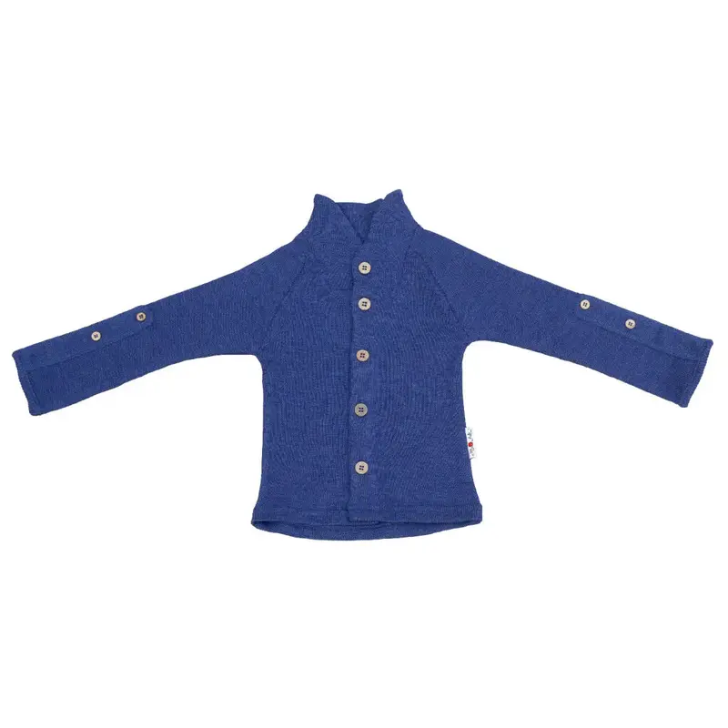 Gilet évolutif avec col en laine mérinos remontant Manymonths