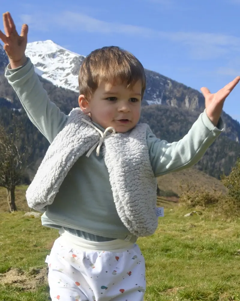 Gilet sans manches Sherpa