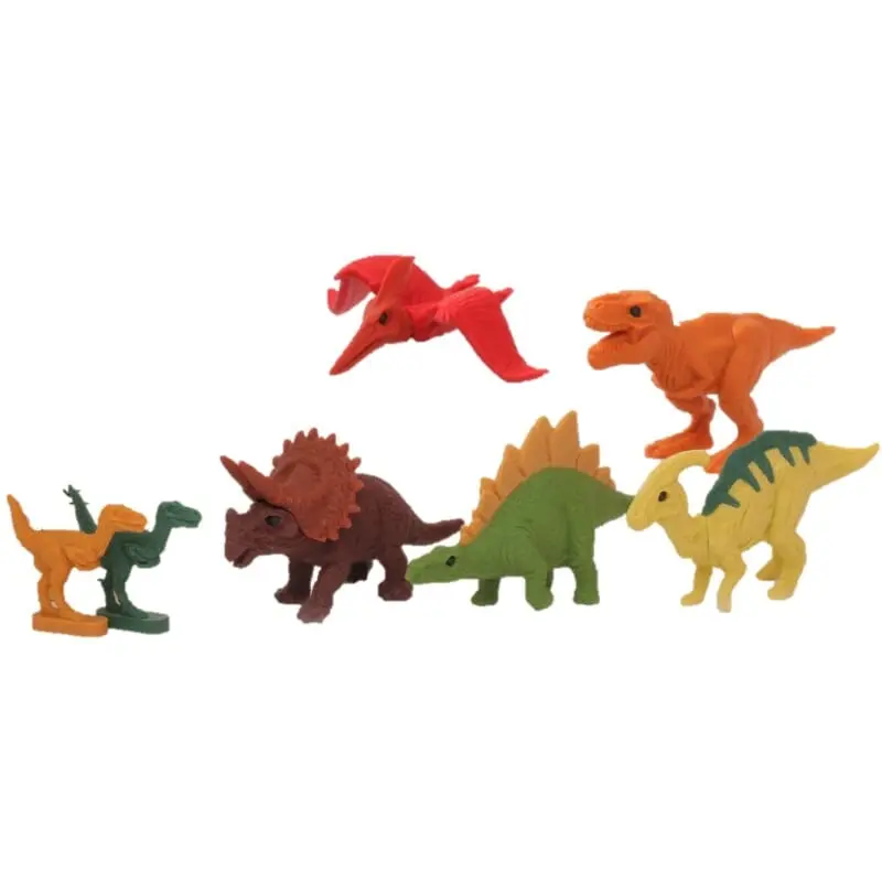 Gommes - Figurines - Dinosaures - TROUSSELIER