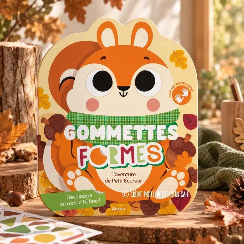 Gommettes formes – L’aventure de Petit Écureuil