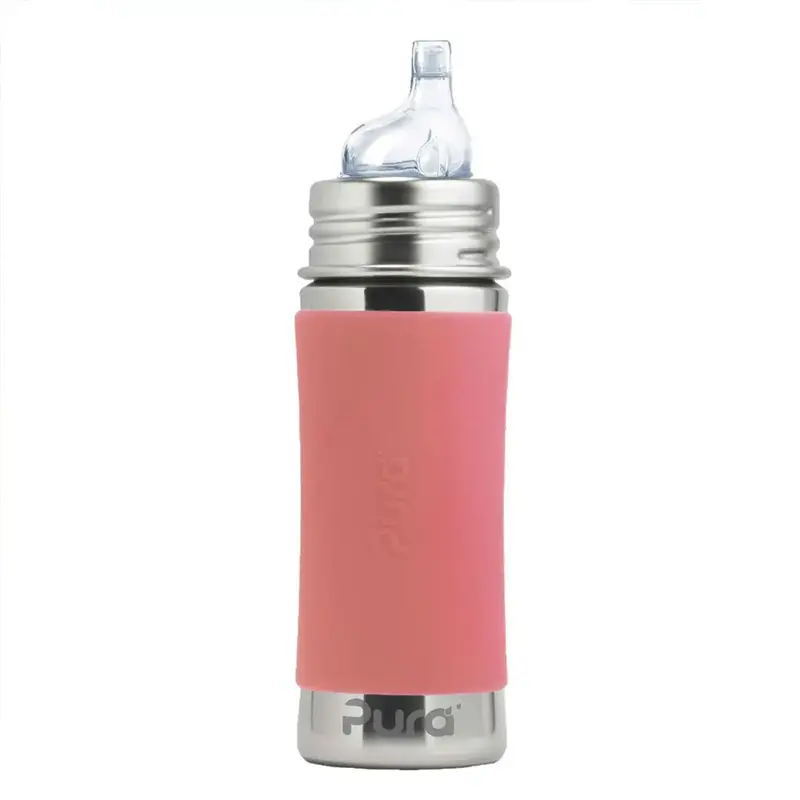 Gourde à bec Inox 325ml Pura - Poudre