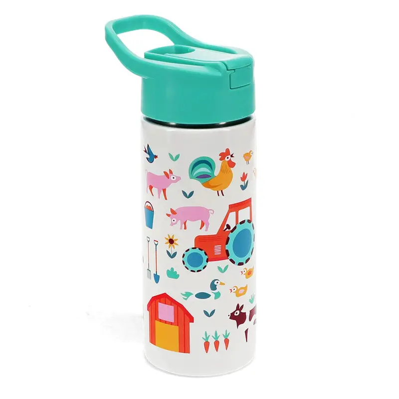 Gourde en acier inoxydable 500ml farmyard - REX London
