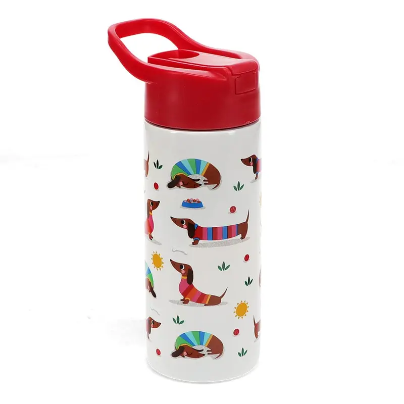 Gourde en acier inoxydable 500ml teckel - REX London