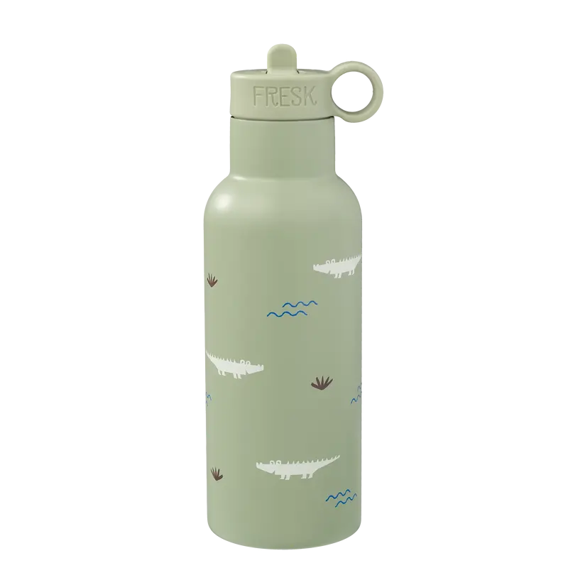 Gourde isotherme crocodile 500 ml - FRESK