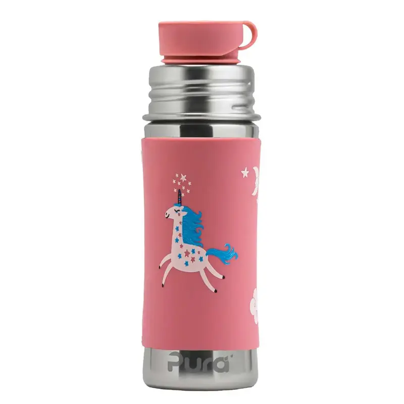 Gourde Sport Inox 325ml Pura - Licorne