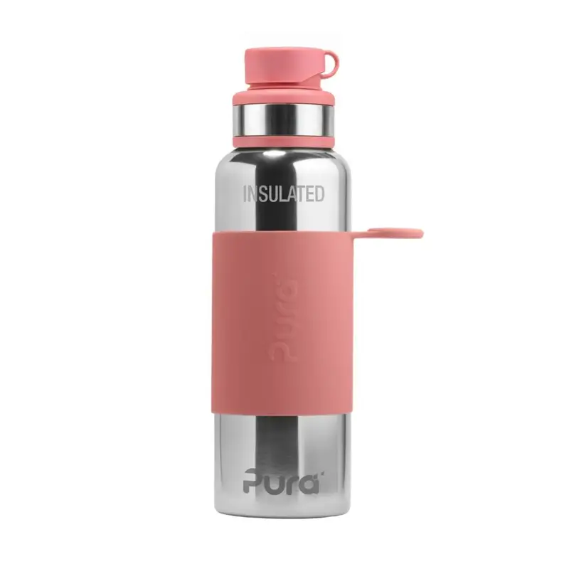 Gourde sport Inox isotherme 650ml Pura - Poudre
