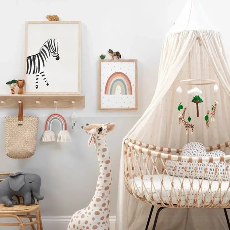 Grande Girafe Peluche 40-85cm | Doudou Géant Mybooni pour Bébé