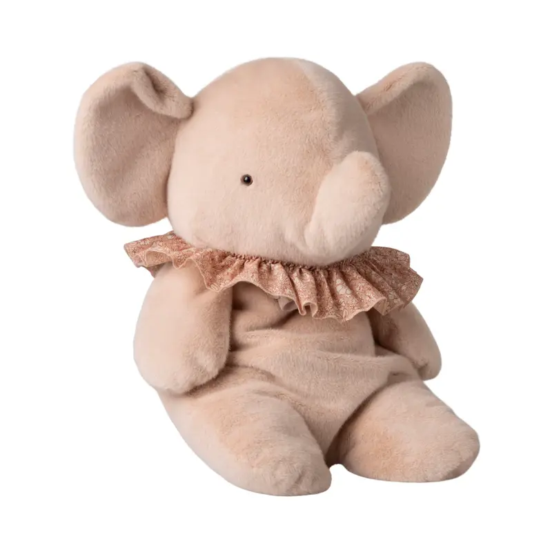 Grande peluche éléphant - Rose / Poudre - Maileg