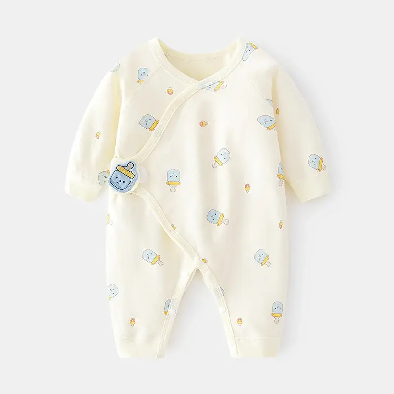 Grenouillère Coton Imprimé Mybooni — Body Nouveau-né 0-6M