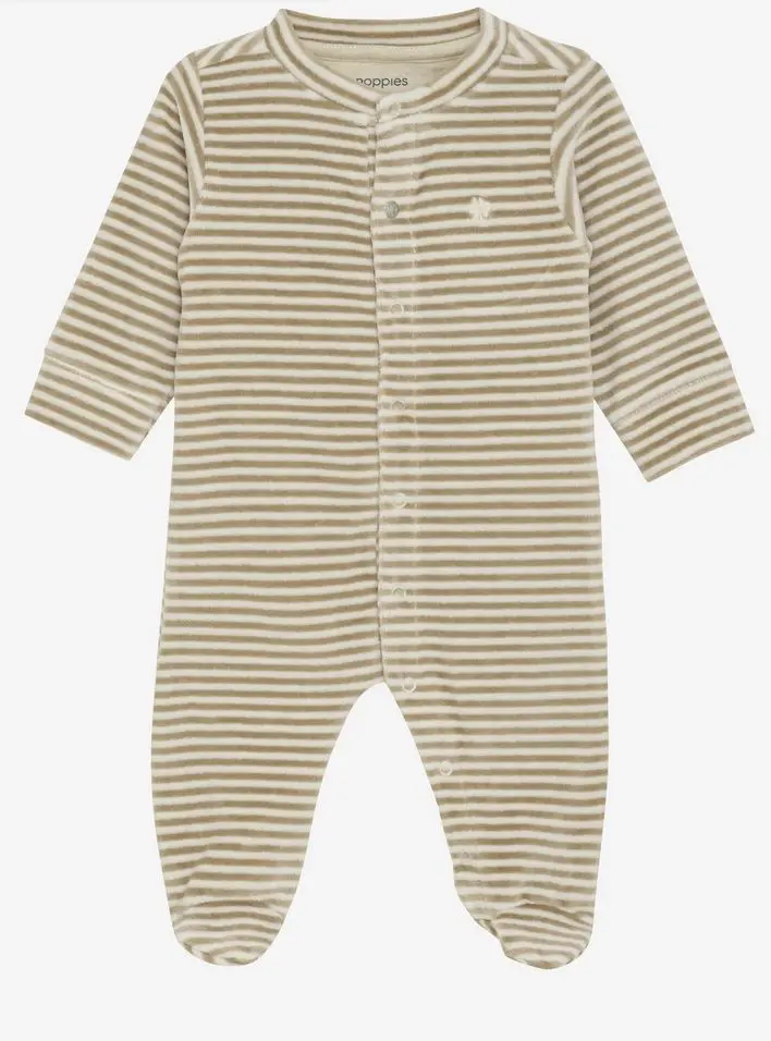 Grenouillère Souci long sleeve - Oatmeal - Noppies