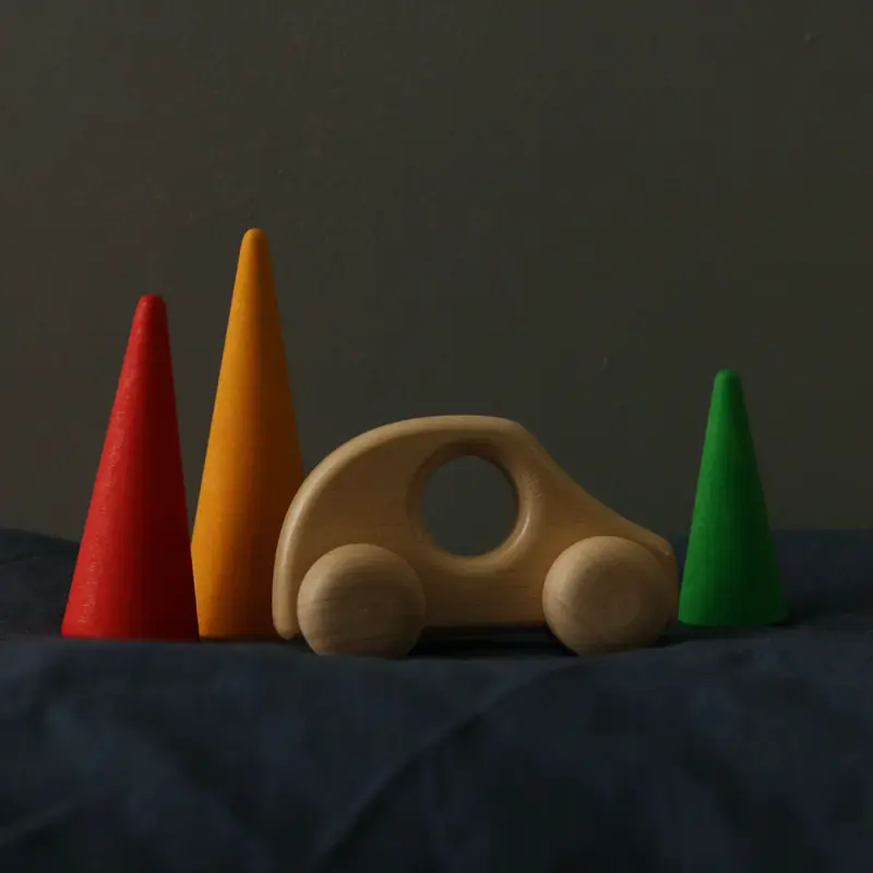 Handmade Wooden Small Car
