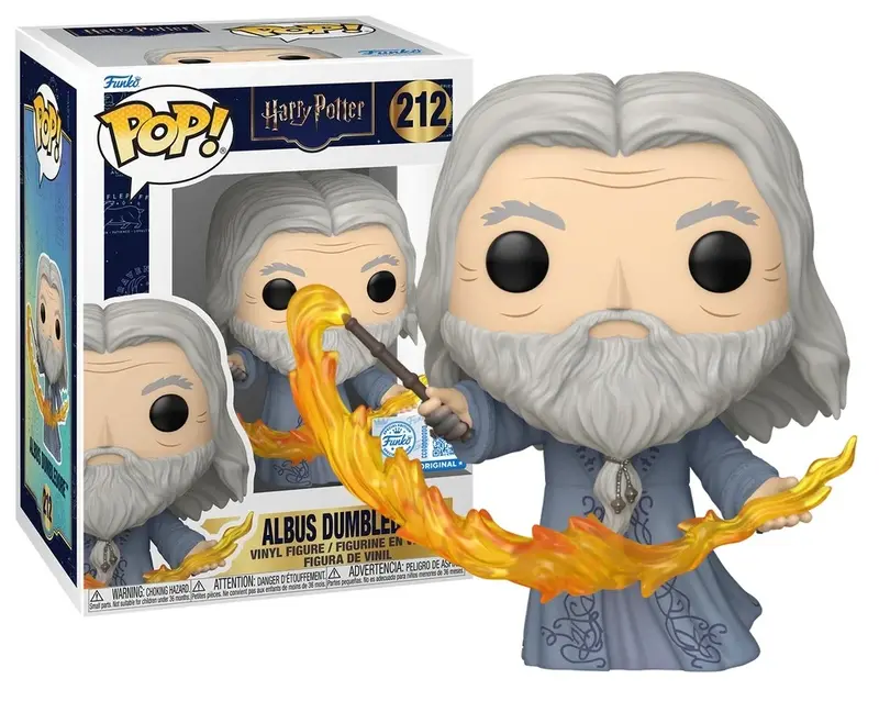 HARRY POTTER - POP Movies N° 212 - Albus Dumbledore (Flammes)