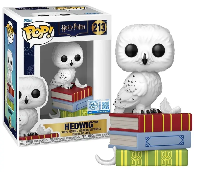 HARRY POTTER - POP Premium N° 213 - Hedwige sur livres
