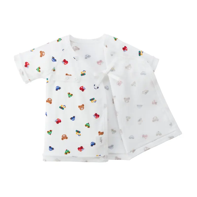 HAUT SOUS VÊTEMENT BLANC MOTIFS OURSON PUCCI