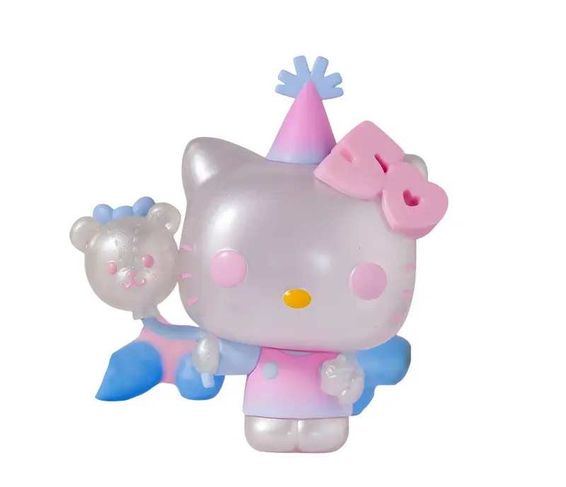 Hello Kitty Avec Ballon 50eme Anniv - Figurine Kawaii - Pop Sanrio N°76