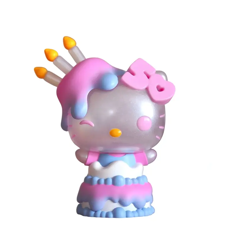Hello Kitty Dans Gâteau 50eme Anniv - Figurine Kawaii - Pop Sanrio N°75