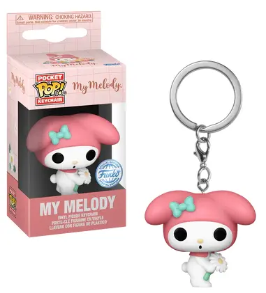 Hello Kitty - Porte-clés My Melody Printemps - Pocket Pop Keychain