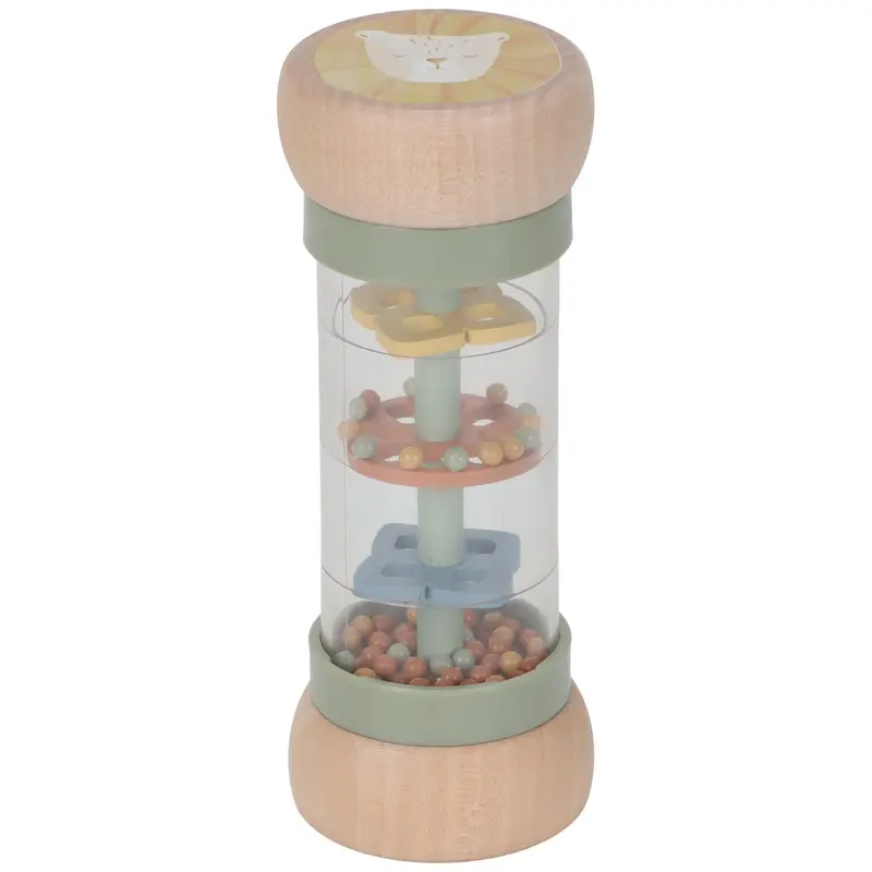 Hochet de pluie en bois - Safari Friends - Little Dutch