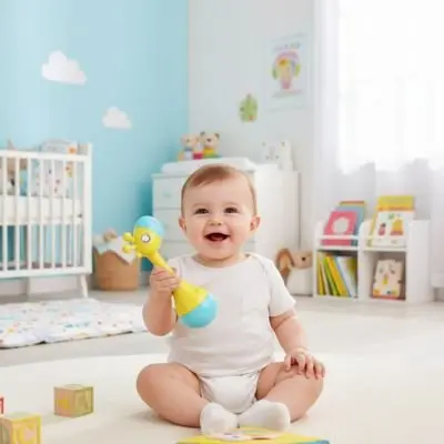 Hochet motricité bébé | Hochet d’éveil évolutif
