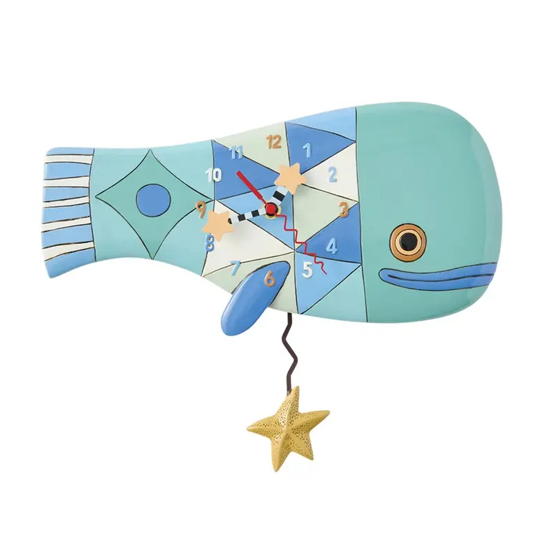 Horloge Baleine- Allen Designs