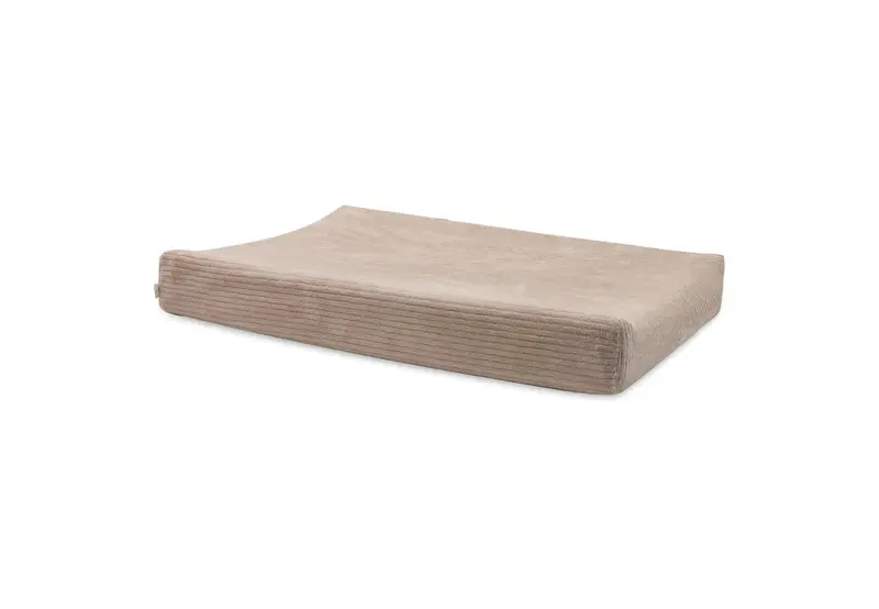 Housse matelas à Langer 50x70cm Cloudy rib milky coffee - Jollein