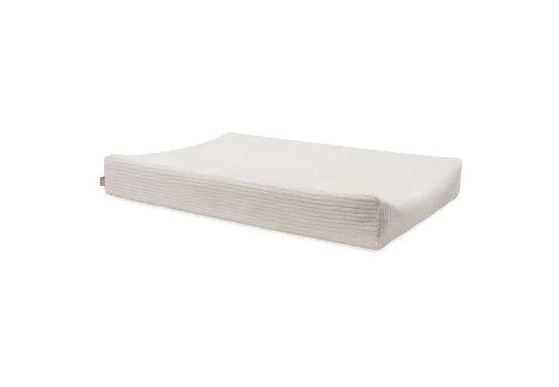 Housse matelas à Langer 50x70cm Cloudy rib oatmeal- Jollein