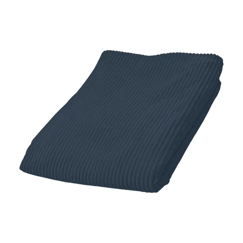 Housse Pouf Velours Côtelé - 140x180 Cm