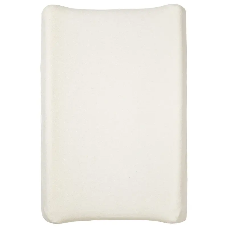 Housse pour matelas à langer Écru en éponge - Housse matelas à langer 50x70 cm