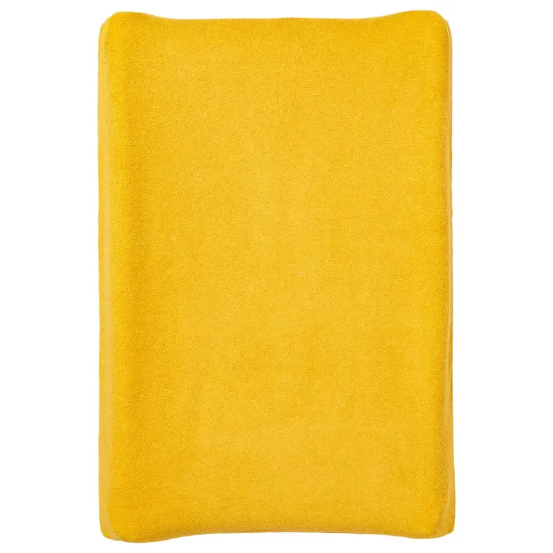 Housse pour matelas à langer Moutarde en éponge - Housse matelas à langer 50x70 cm